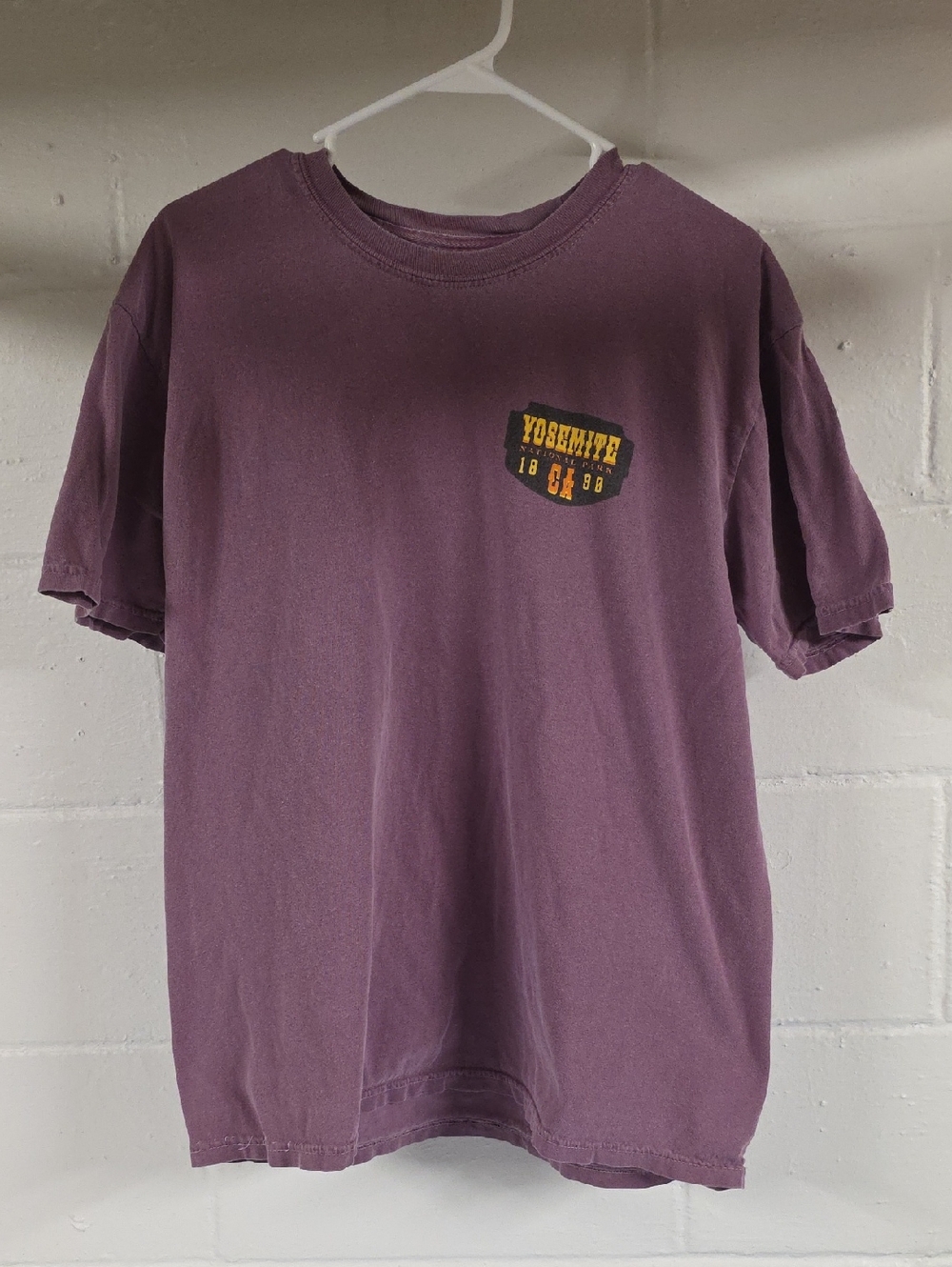Comfort Colors Lavender Crewneck Tee with Subtle Wash